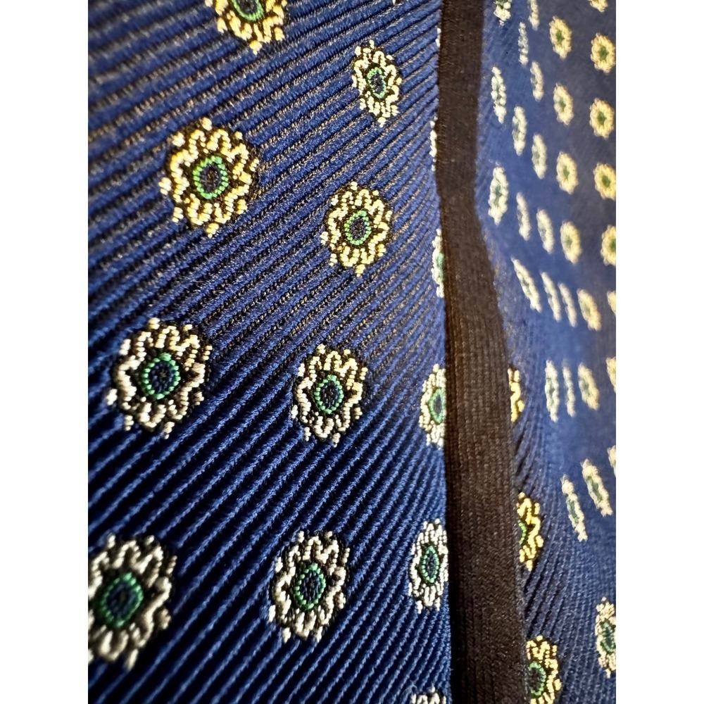 J.Crew Navy Jacquard‎ Brocade Grosgrain Structured Preppy Sheath Dress - Picture 10 of 12